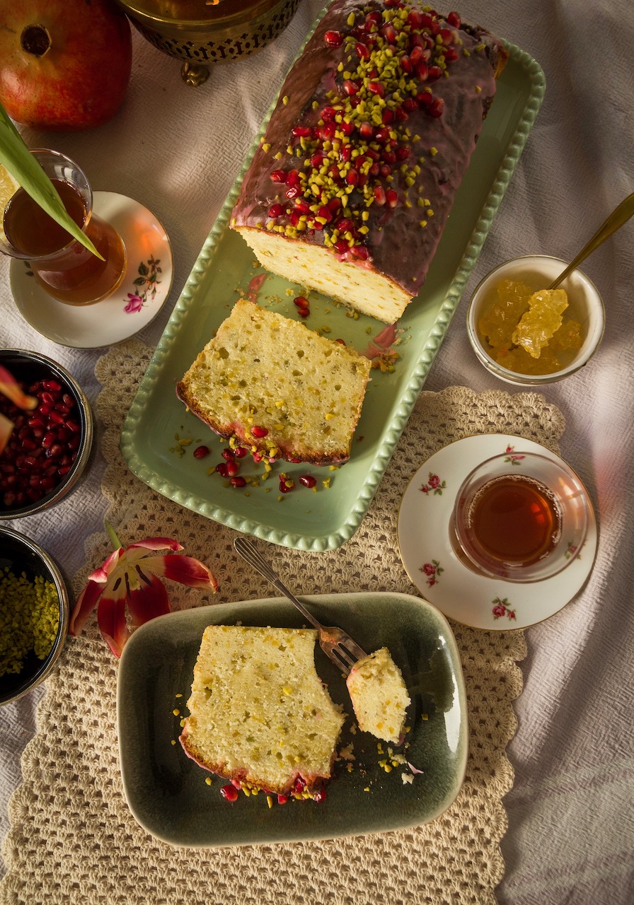 Pistachio Lemon Cake