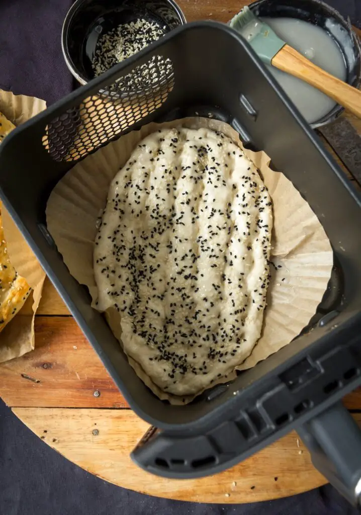 Easiest Barbari Bread Ever! (Quick Air Fryer Method)