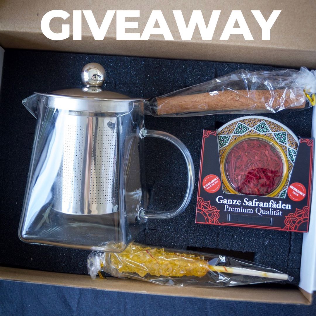 Giveaway: Win a Premium Saffron Tea Set from Safranya!