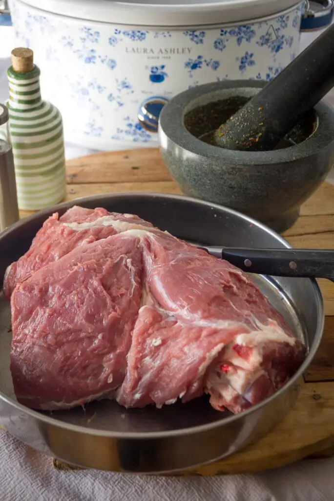 Tender Persian Lamb Gigot - Easy Laura Ashley Slow Cooker Recipe