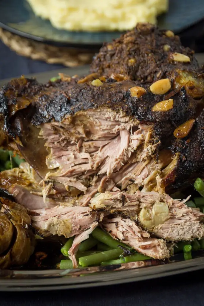 Tender Persian Lamb Gigot - Easy Laura Ashley Slow Cooker Recipe