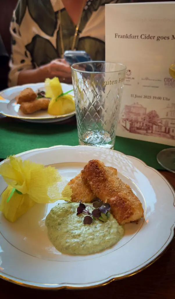 Cider goes Michelin at Daheim bei den Drei Steubern