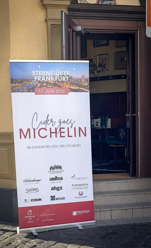 Cider goes Michelin at Daheim bei den Drei Steubern
