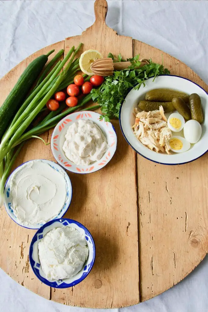 Cake Morgh – Sandwich Cake with Chicken Spread for Your World Cup Party