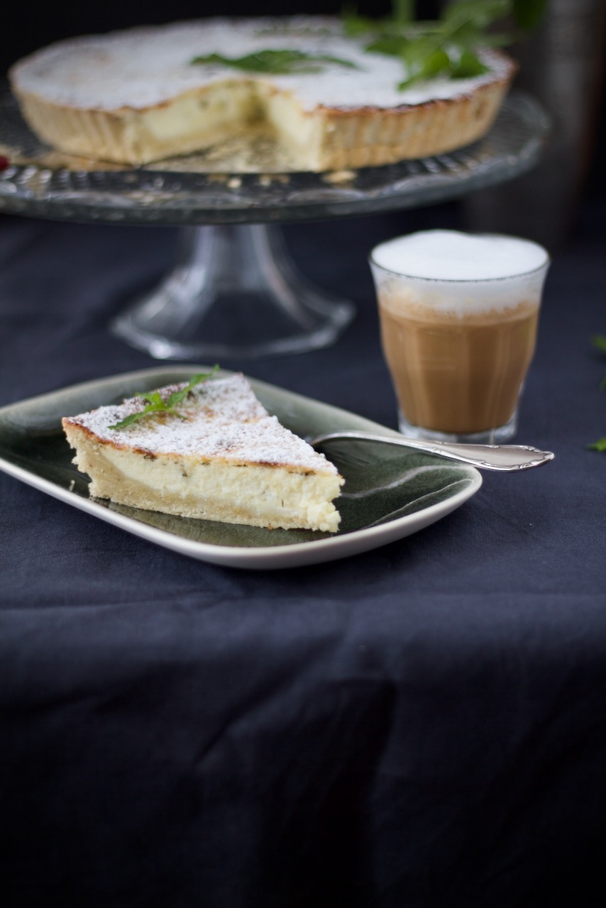 Flaó de Ibiza - Mint Cheesecake