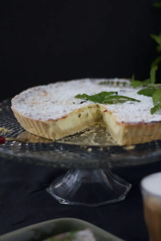 Flaó de Ibiza - Mint Cheesecake