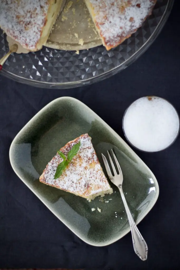 Flaó de Ibiza - Mint Cheesecake
