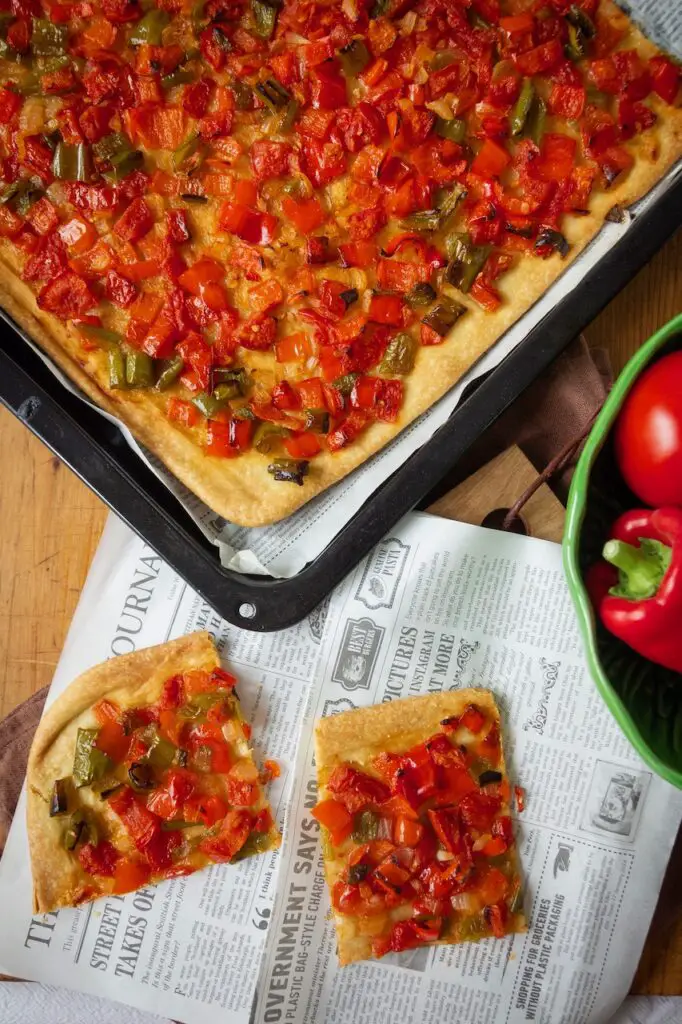 Coca de Trampó – The Crispy Mallorcan Vegetable Flatbread