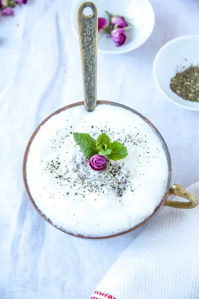 Doogh – A traditional Persian drink made from homemade yogurt
