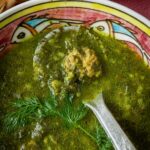 Ash-e Shoorba – Persian Herb Soup with Meatballs from Isfahan