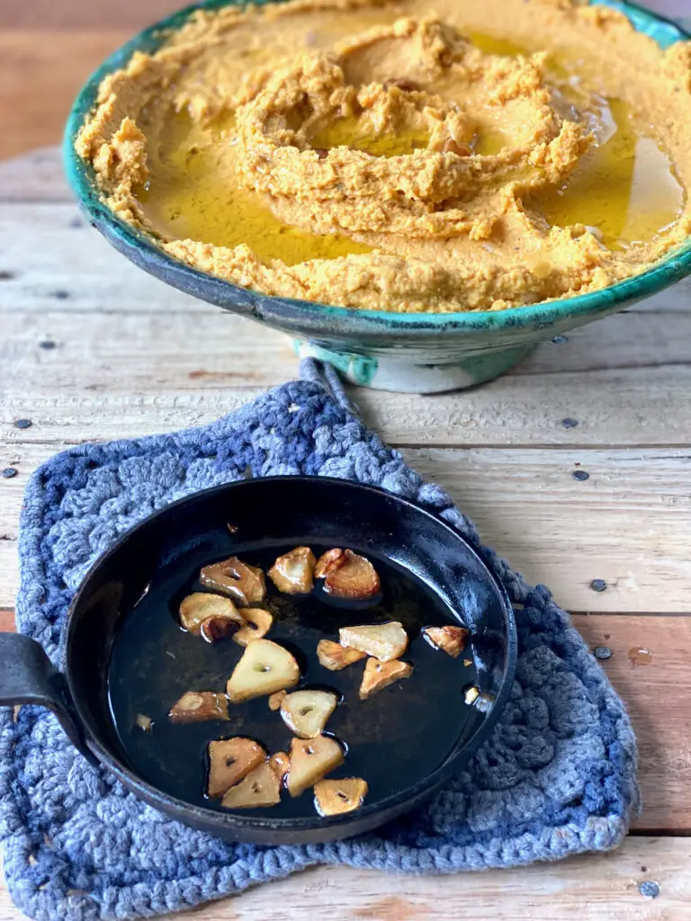 Creamy Roasted Butternut Squash Hummus