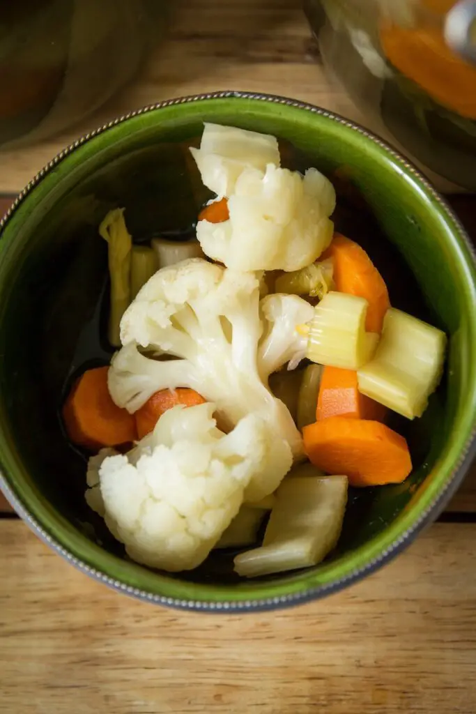 Shoor-e Makhloot – Persian Mixed Fermented Vegetables