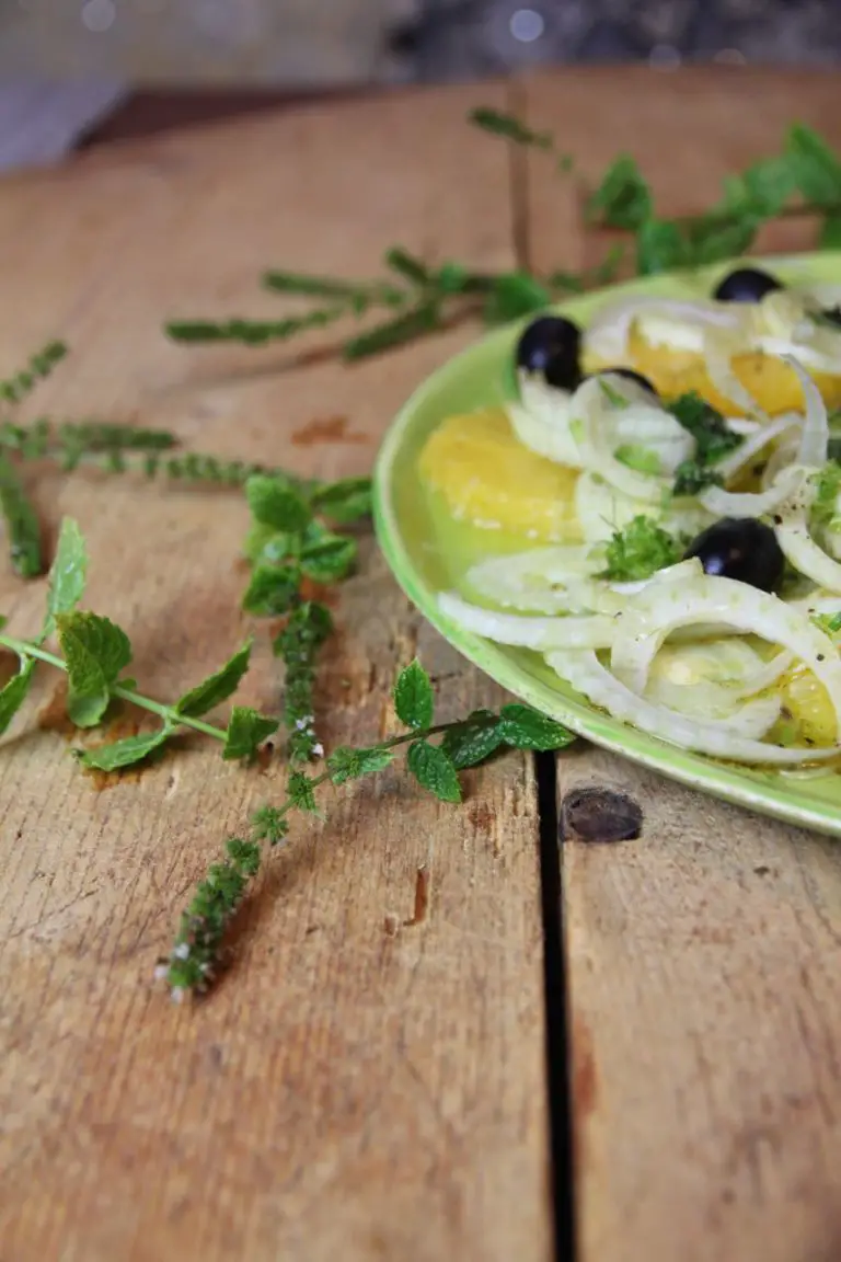 Fenchel-Orangen Salat mit Cumeo Pfeffer - Labsalliebe