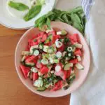 Salad-e Panir o Hendevaneh - persischer Wassermelonensalat Labsalliebe
