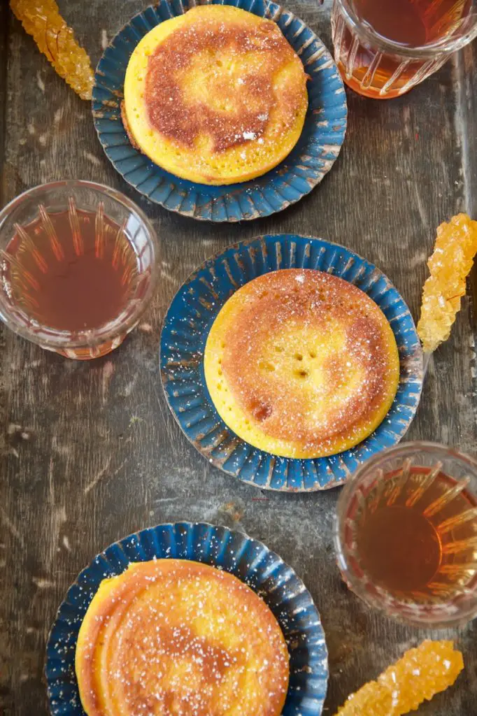 Khanfaroush - Persische Safran-Kardamom-Pancakes