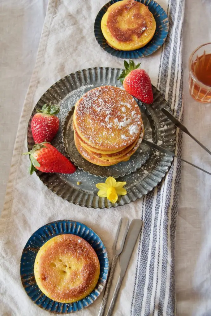 Khanfaroush - Persische Safran-Kardamom-Pancakes