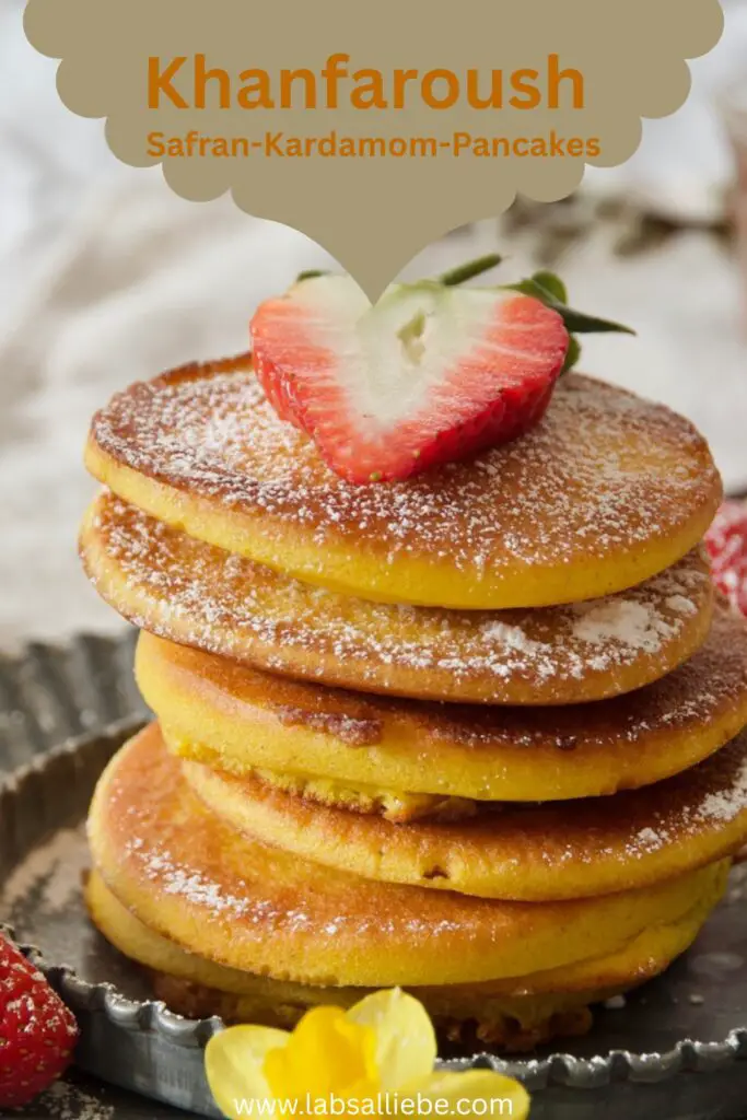 Khanfaroush - Persische Safran-Kardamom-Pancakes