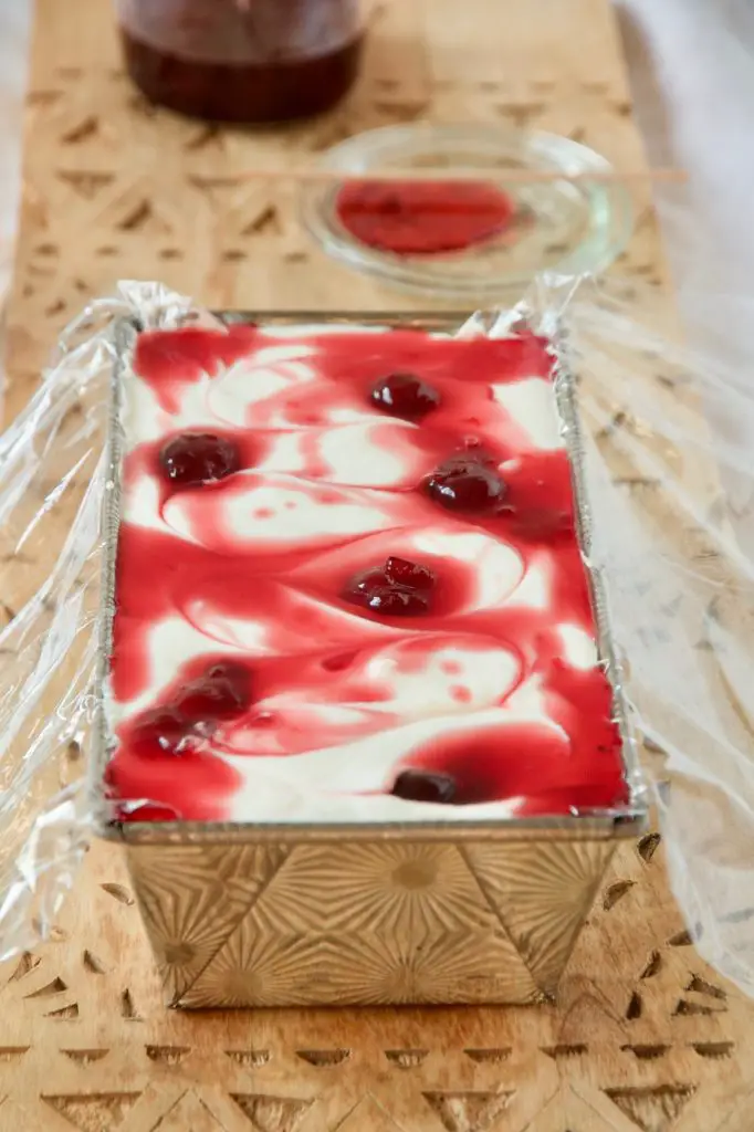 Sauerkirsch-Cheesecake-Eis - Labsalliebe