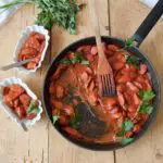 Sosis Bandari - Currywurst nach persischer Art