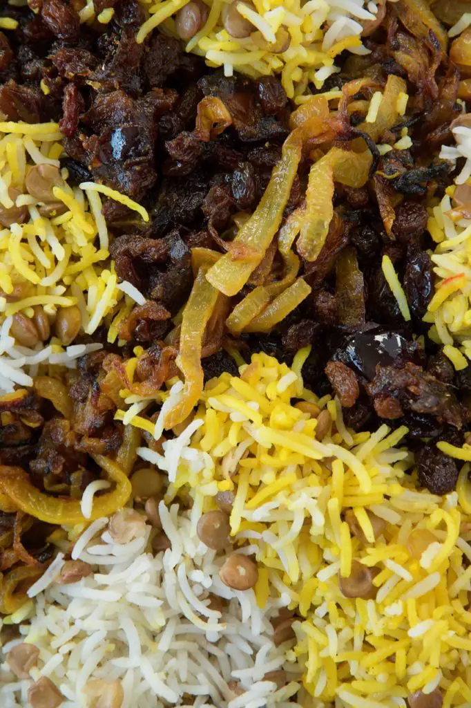 Adas Polo - Reis mit Linsen, Datteln und Sultaninen - Labsalliebe