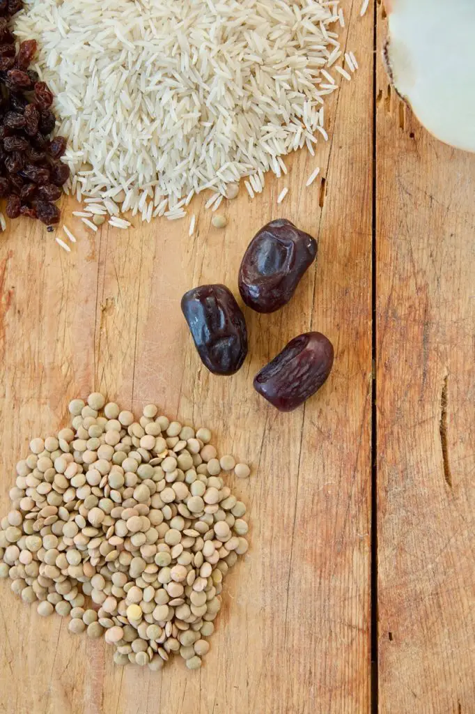 Adas Polo - Reis mit Linsen, Datteln und Sultaninen - Labsalliebe