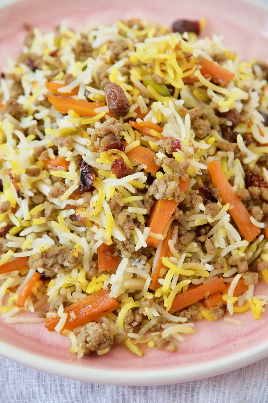 Havij Polo - persischer Karotten-Reis