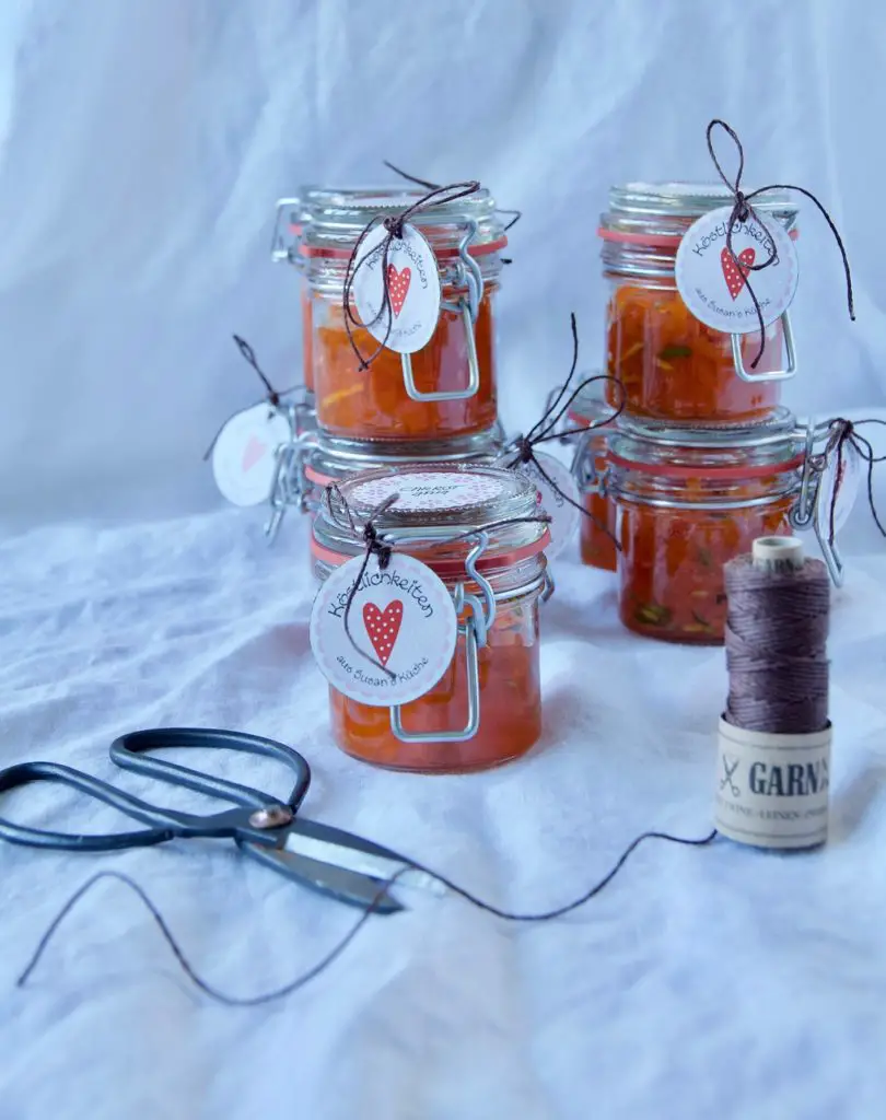 Morabay-e Havij - Karotten-Orangen-Konfitüre mit Kardamom und ...