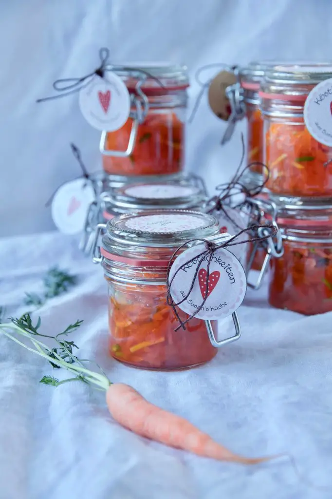 Morabay-e Havij - Karotten-Orangen-Konfitüre mit Kardamom und ...