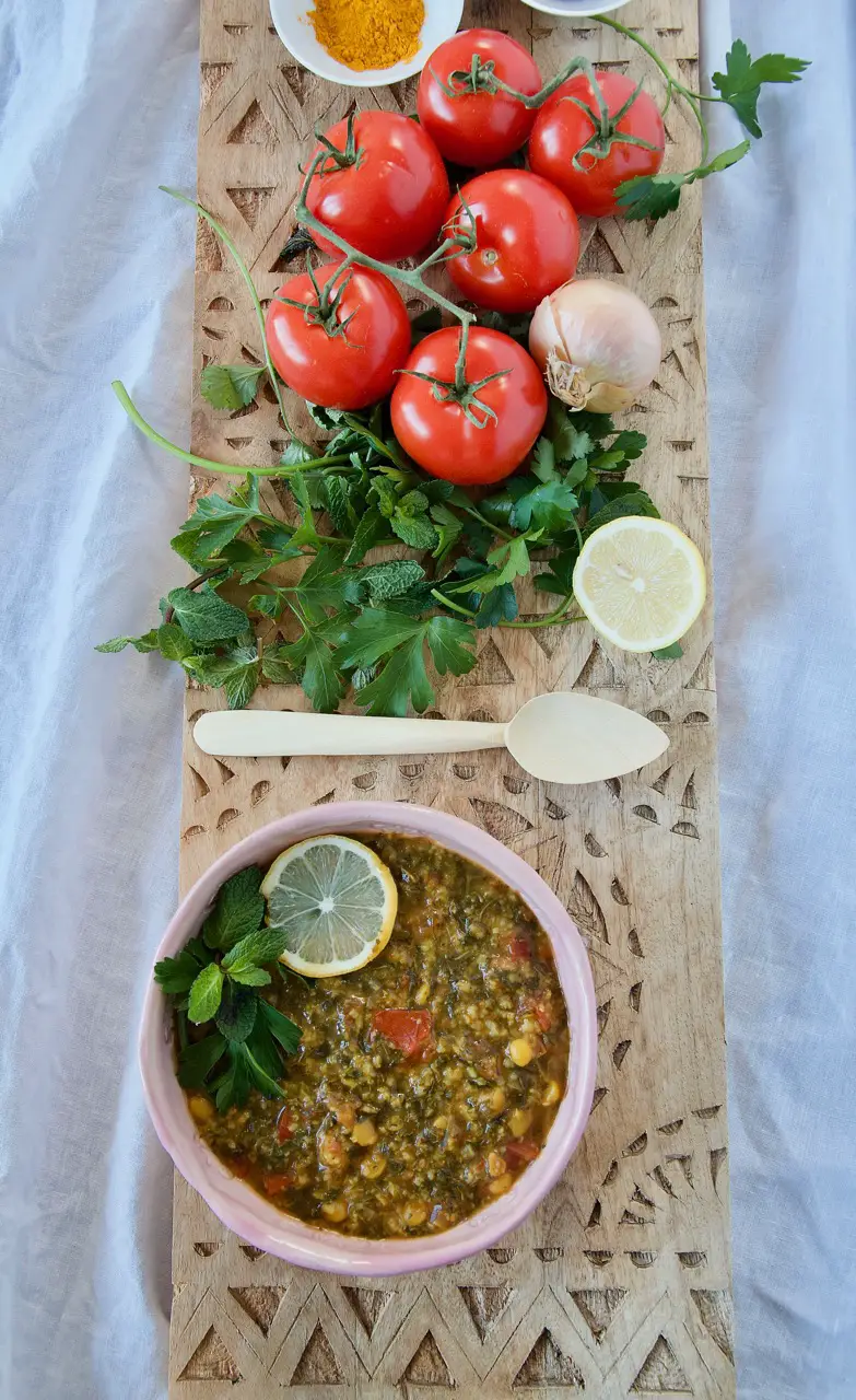 Ash-e Godje Faranghi - Persische Tomaten-Reis-Suppe