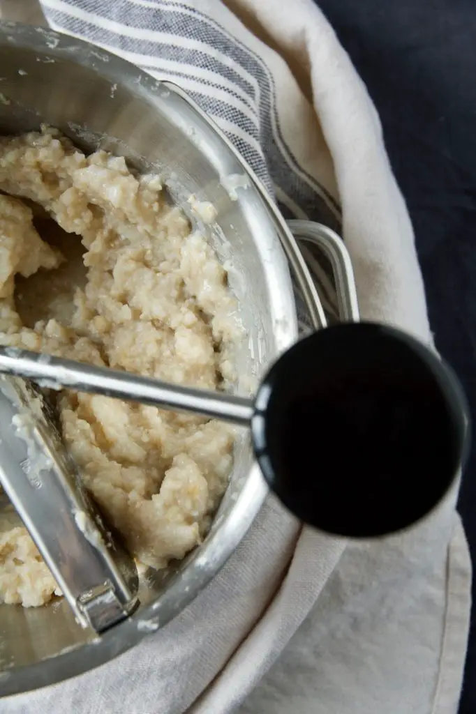 Haleem-e Gandom ba Morgh - Weizen-Porridge mit Hühnerfleisch (21)