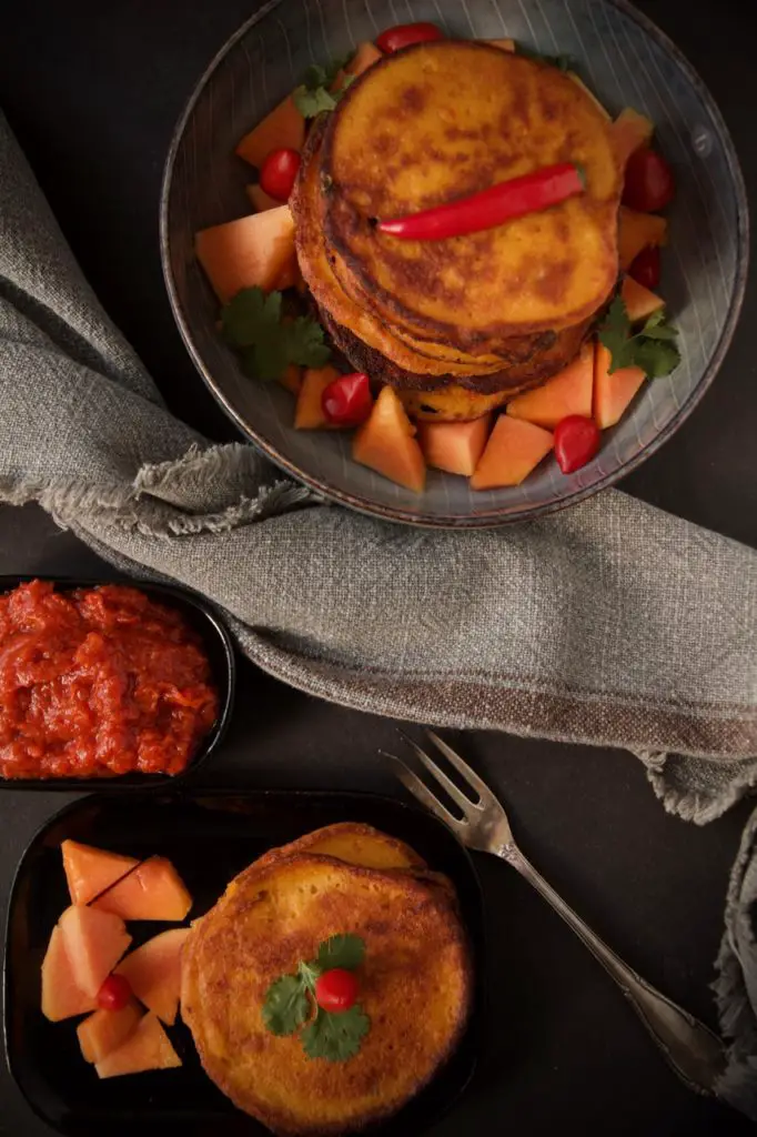 Cessbaar Mit Pilipili Ya Papaya Kochbananen Kuchlein Chili Sauce Labsalliebe 