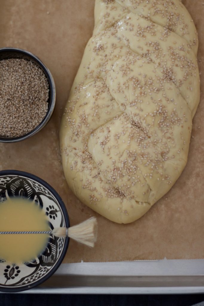 Nan-e Gisu - Challah Bread نان گیسو