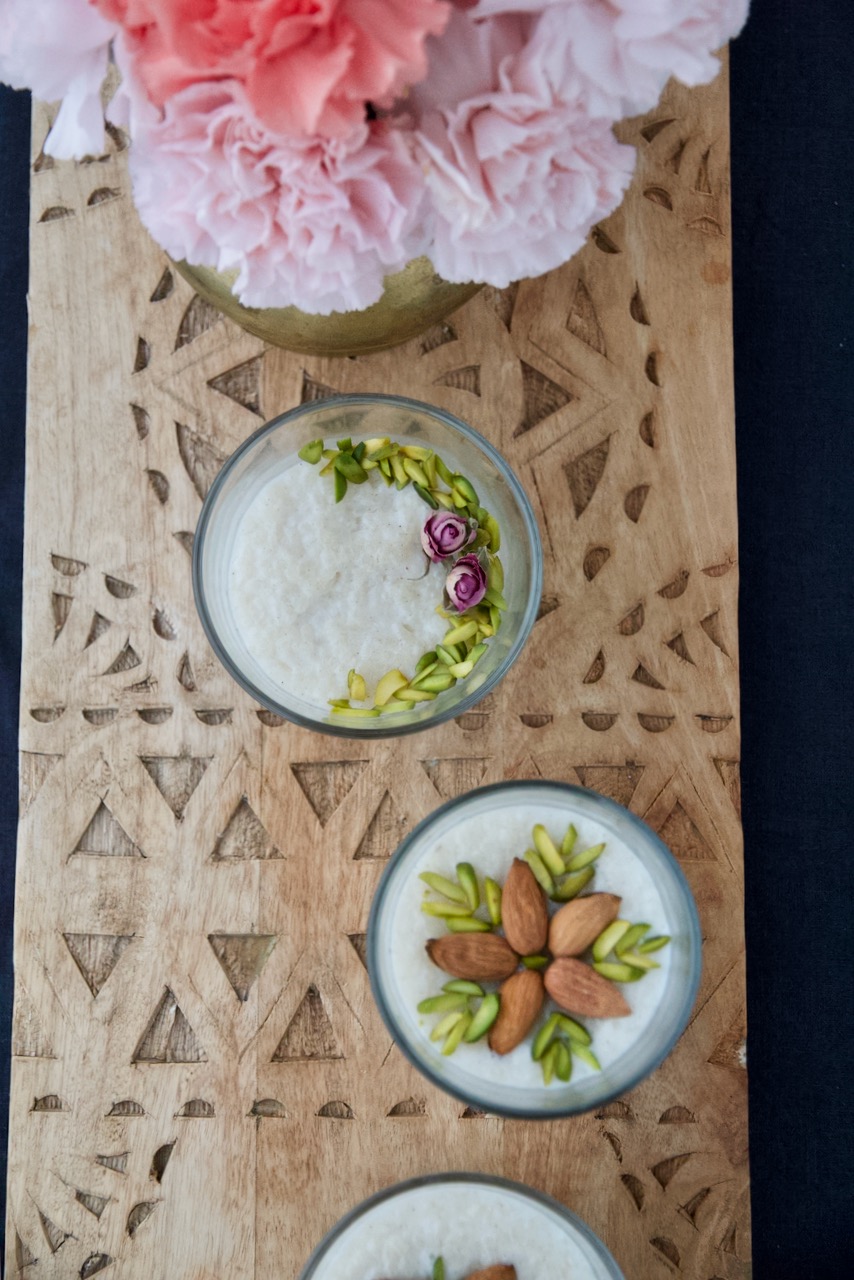 Shir Berenj - Milchreis mit Rosenwasser und Kardamom شیربرنج - Labsalliebe
