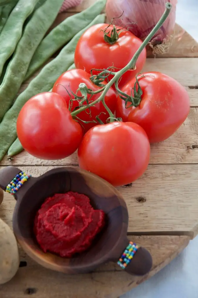 Khorak-e Loobia Sabz - Breite grüne Bohnen mit Tomaten خوراک لوبیا سبز