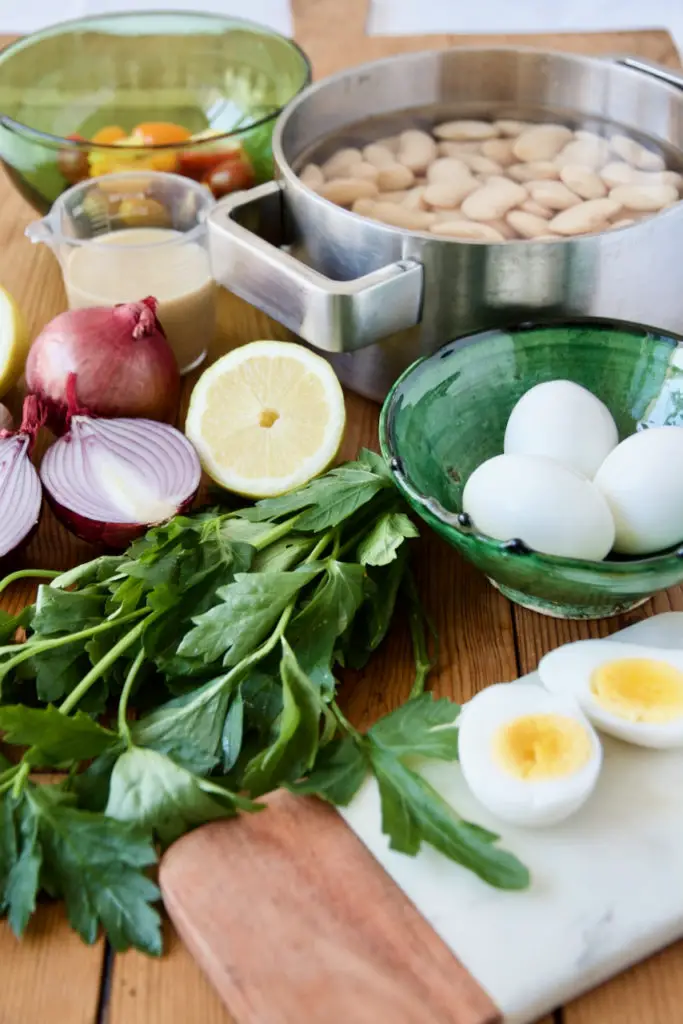 Piyaz – Weißer Riesenbohnen-Salat سالاد لوبیا سفید - Labsalliebe Piyaz – Weißer Riesenbohnen-Salat سالاد لوبیا سفید - Labsalliebe