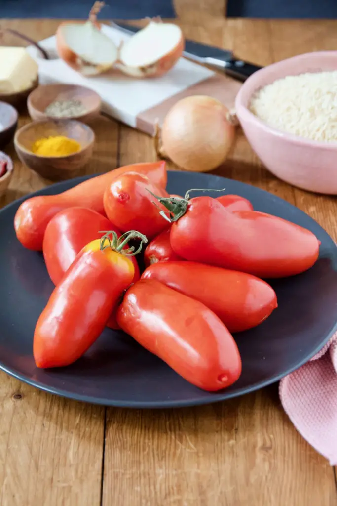 Dami Godje Faranghi - One-Pot-Reis mit Tomaten دمی گوجه فرنگی