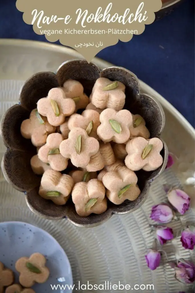 Nan-e Nokhodchi - vegane Kichererbsen-Plätzchen نان نخودچی - Labsalliebe