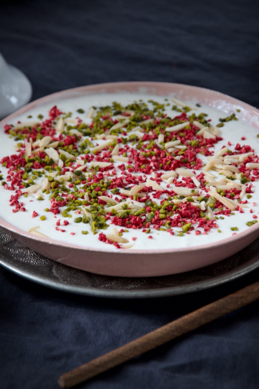 Sommer Pudding mit Labneh und Orangenblütenwasser - Labsalliebe