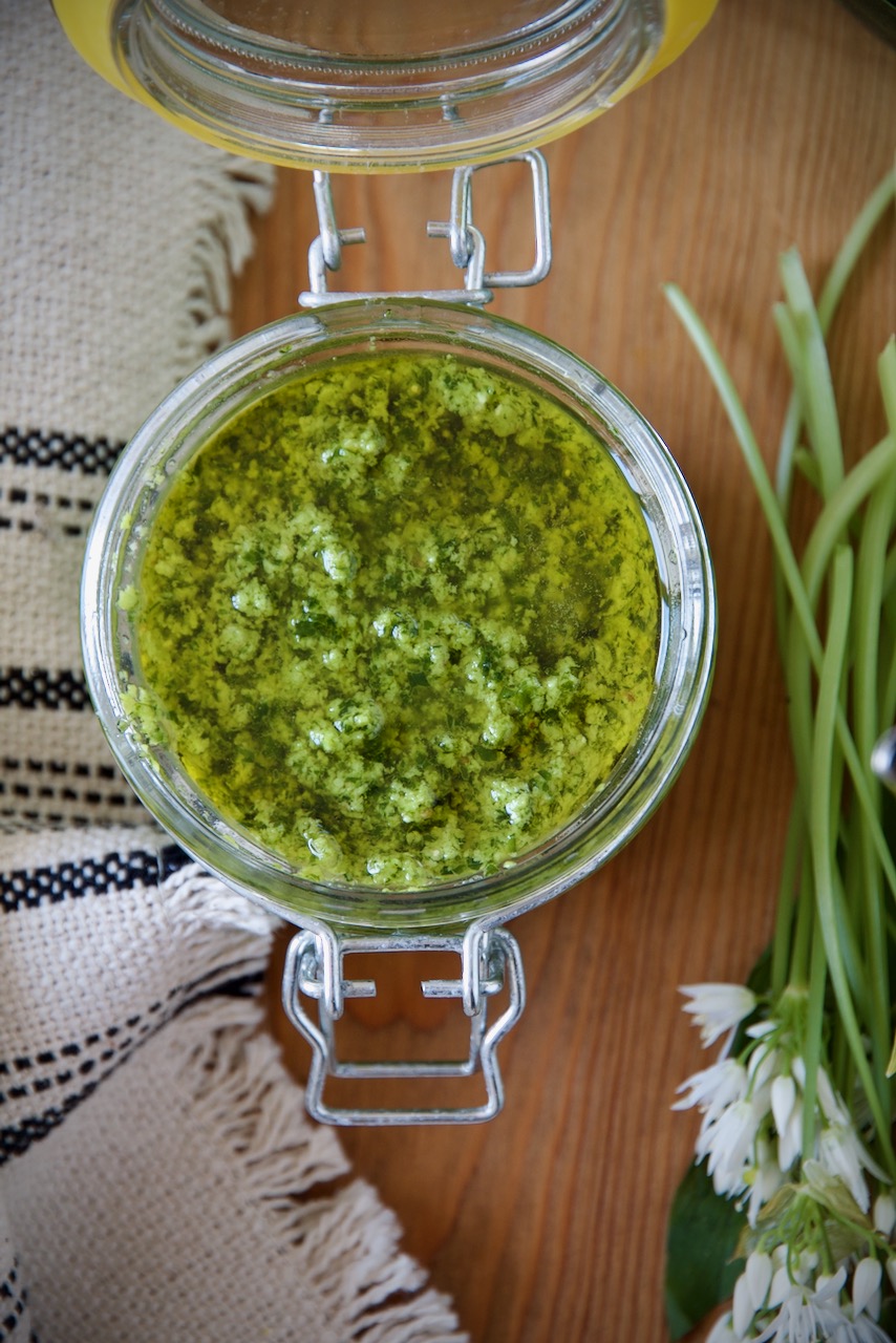 Bärlauch-Pesto mit Cashew und Feta - Labsalliebe