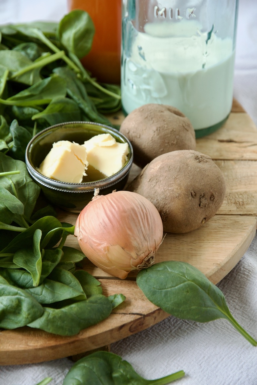 Soup-e Esfenadj - Spinatsuppe für Tirgan - Labsalliebe