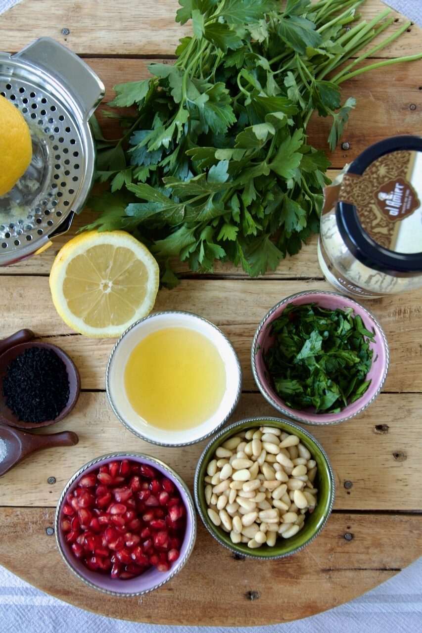 Orientalischer Kichererbsen-Couscous-Salat und Buchrezension &amp;quot;Ein Bauch ...