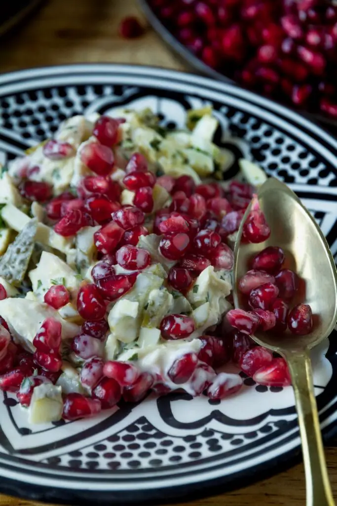 Salad-e Anar ba Morgh- Hähnchen-Granatapfel-Salat سالاد انار و مرغ