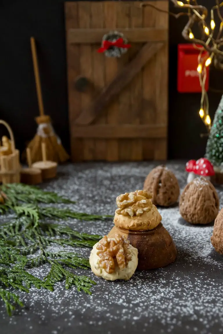 Shirini Pofaki Gerdoee - glutenfreie Walnussplätzchen - شیرینی پفکی ...