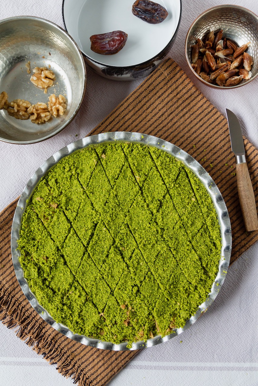 Ranginak - Persisches Datteldessert رنگینک خرما - Labsalliebe