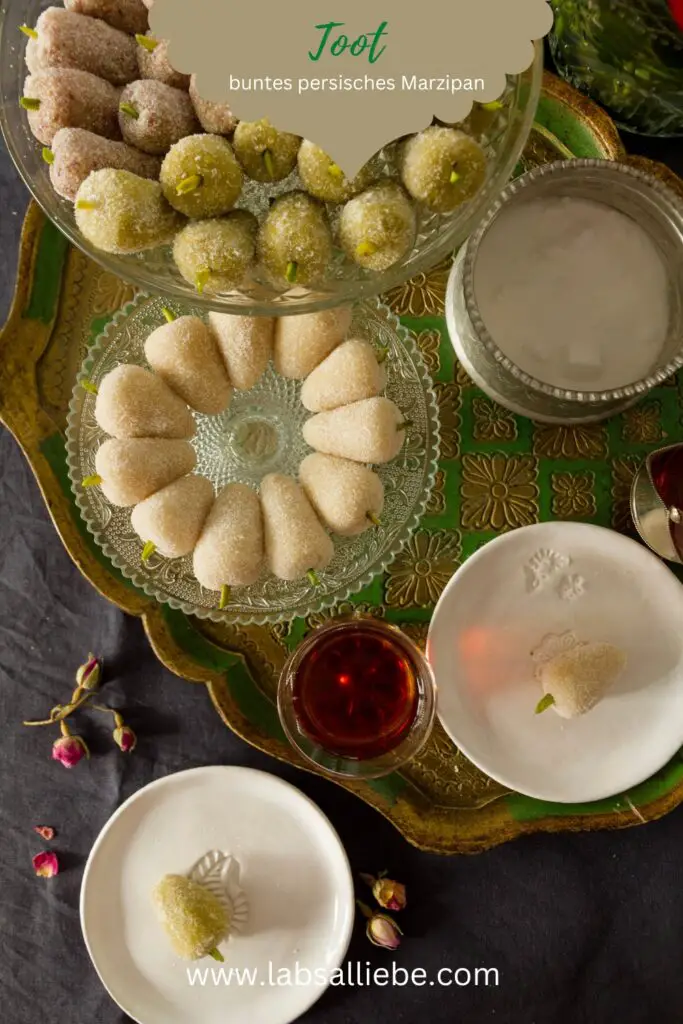 Toot – buntes persisches Marzipan