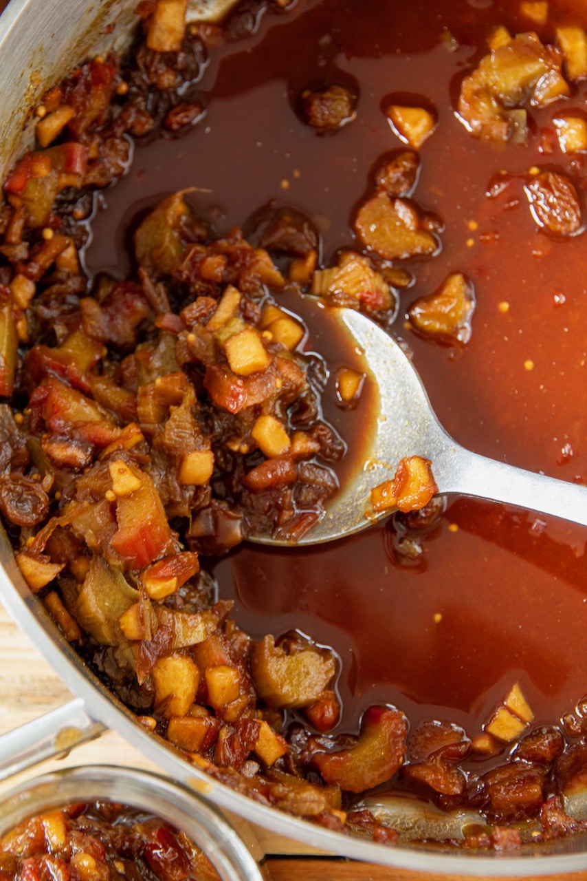 Rhabarber-Dattel-Chutney - Labsalliebe