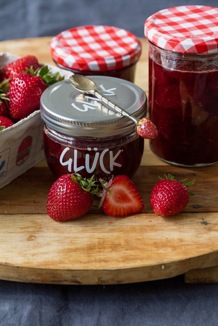 Morabay-e Toot Faranghi - Zuckerreduzierte Erdbeerkonfitüre - Labsalliebe