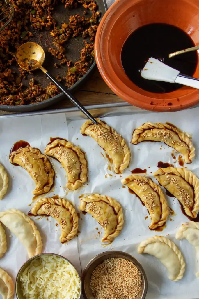 Pirashki Ghoosht- Persische Piroschki aus dem Airfryer