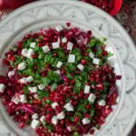 Rote-Bete-Salat mit Granatapfel und Feta für Shab-e Yalda