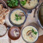 Soup-e Shir – Herzhafte cremige Milchsuppe